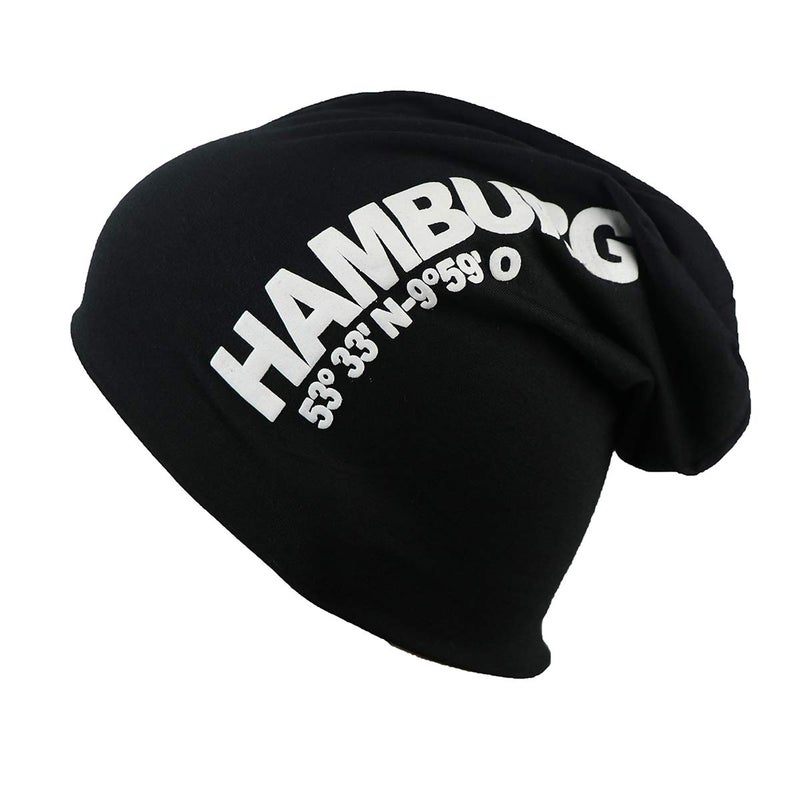 iSWEVEN Cotton Slouchy Beanie and Skull Cap for Summer, Winter, Autumn & Spring Season, Can be Used as a Helmet Cap Too - Free Size (7033A, Black) - Image 5