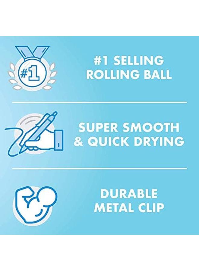 بايلوت أقلام حبر سائلة دقيقة V5، أقلام حبر سائلة، ألوان حبر متنوعة، 9 عبوات 12571 - Image 4