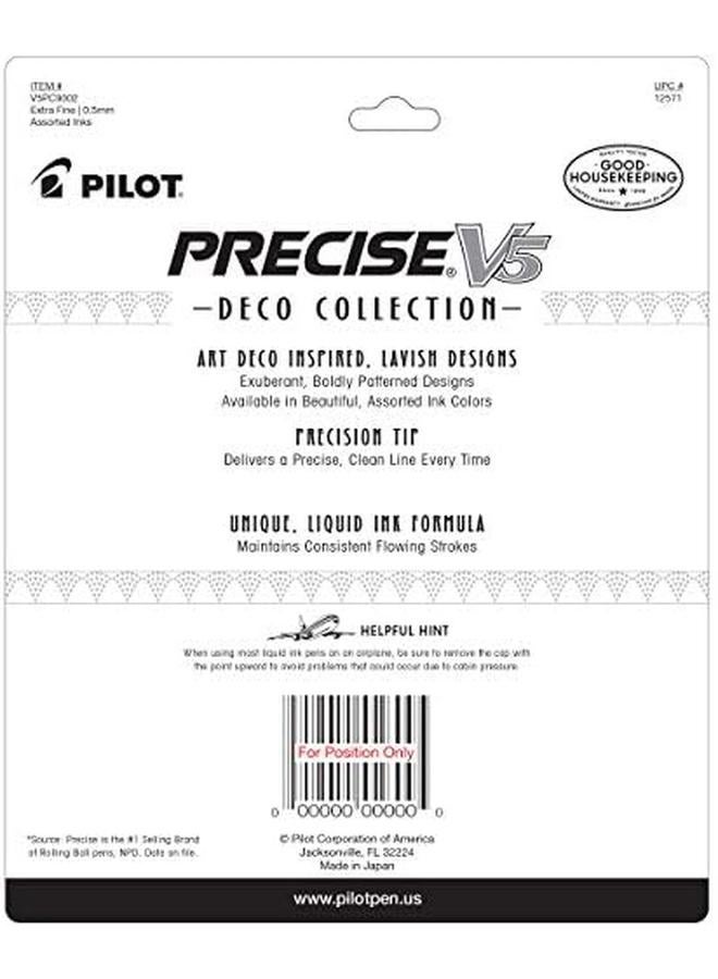 بايلوت أقلام حبر سائلة دقيقة V5، أقلام حبر سائلة، ألوان حبر متنوعة، 9 عبوات 12571 - Image 2