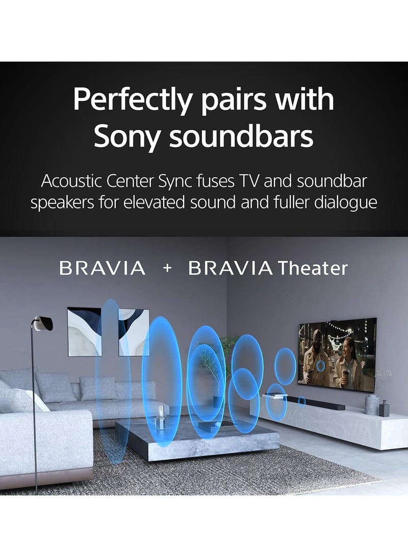 Sony BRAVIA 5 – 98″ Mini‑LED 4K Smart Google TV (2025 Model) with XR Processor, Dolby Vision/Atmos, 120 Hz Refresh, PS5 Features K-98XR50 black - Image 2