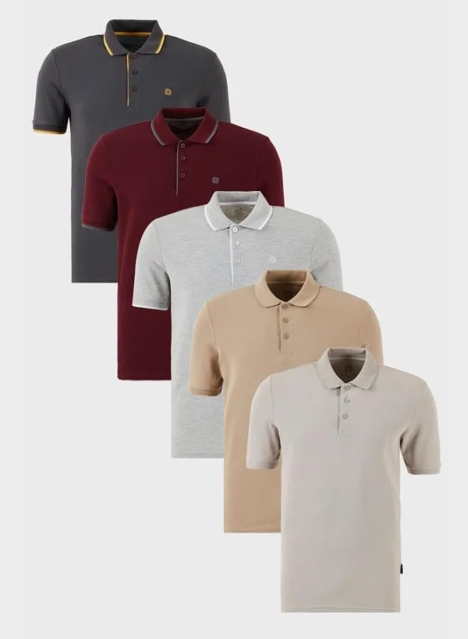 بوراتي تيشيرت رجالي قطن بولو  قطع