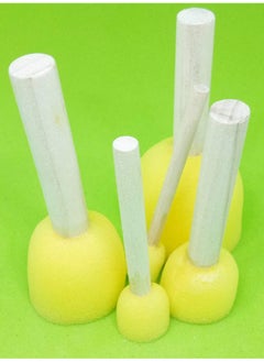 5 Pcs Round Stencil Sponge Yellow Dabber Wooden Handle Foam Brush Furniture Art Crafts Painting Tool Supplies Painting Stippler Set Diy Painting Tools In 5 Sizes - pzsku/Z92F764A72DDA57F1F035Z/45/_/1724827058/33f99c9e-b5ef-43aa-8774-5b02c983a86a