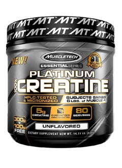 Platinum 100% Creatine Unflavored 400g