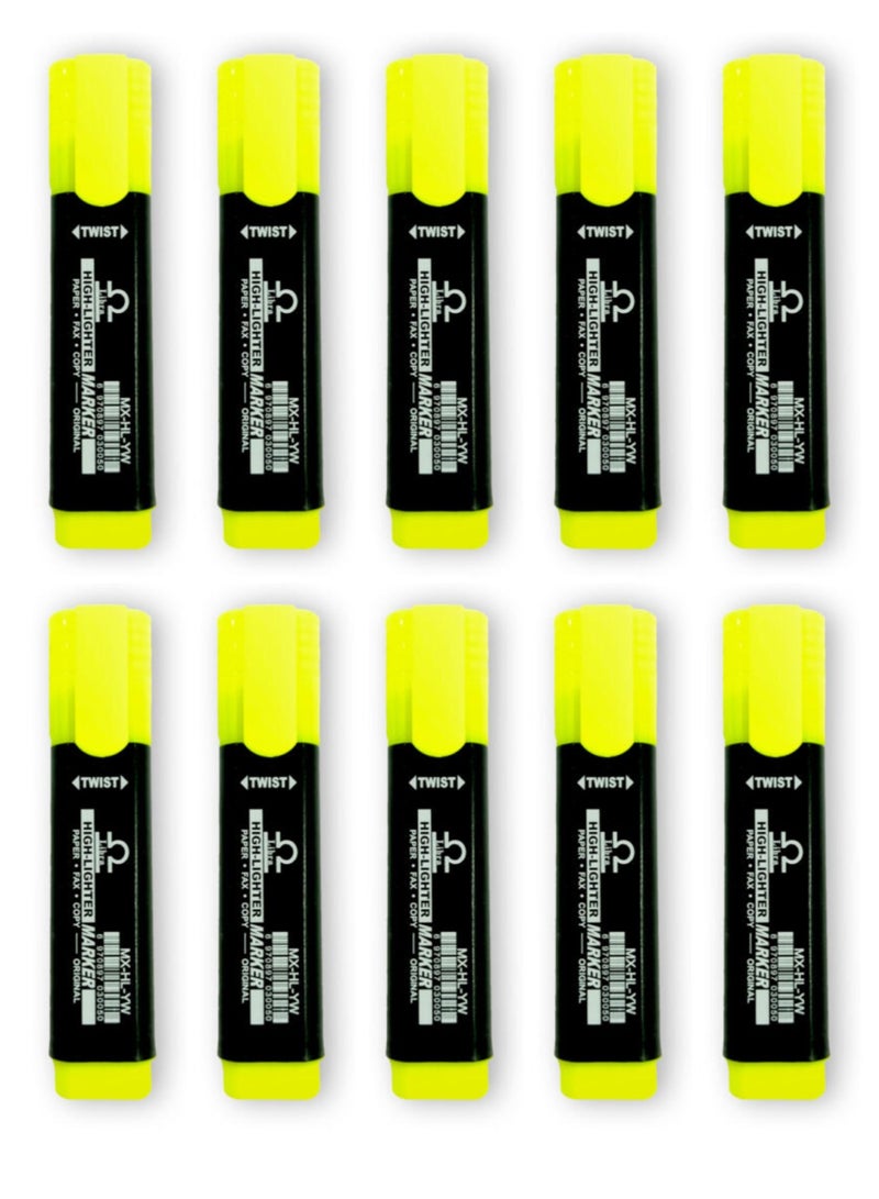 Libra highlighter YELLOW (10 Pcs Per box) - Image 1
