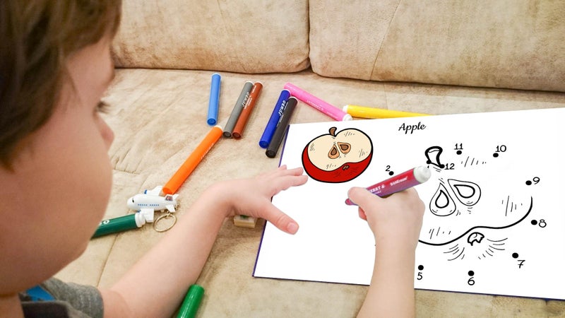 Grofly Activity Drawing & Colouring Books for Kids | Best Drawing, Coloring, Painting & Art Book for Children | Activity Book for Learning Connect The Dots & Puzzle Book for Kids 25 Page (Design 5) - Image 3