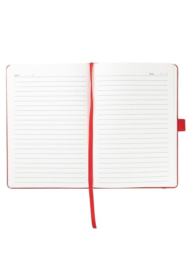 A5 PU Lined Notebook with Pen Loop & Satin  Ribbon - Red - pzsku/Z92F7B1CEF8D00E3DFBE2Z/45/_/1740842867/9b1fe088-d802-4b43-abe4-7bfe9f5b0b16