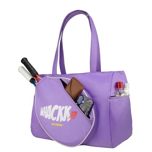 WHACKK Graff Lavender Racket Sport Bagpack for Women | Stylish Sports Tote with Racket Compartment, Shoe & Clothes Storage | Lightweight Durable Shoulder Bag for Racket Sport Players - Image 2