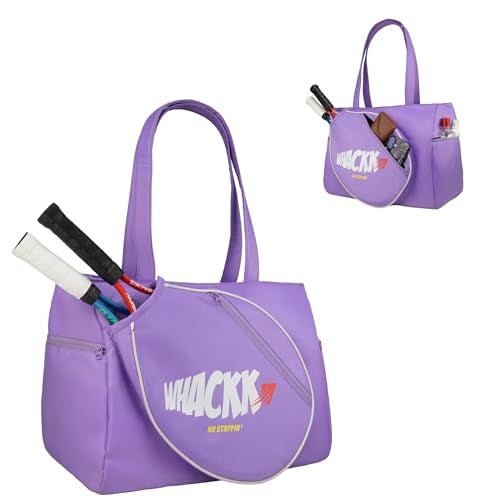 WHACKK Graff Lavender Racket Sport Bagpack for Women | Stylish Sports Tote with Racket Compartment, Shoe & Clothes Storage | Lightweight Durable Shoulder Bag for Racket Sport Players - Image 1