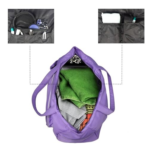 WHACKK Graff Lavender Racket Sport Bagpack for Women | Stylish Sports Tote with Racket Compartment, Shoe & Clothes Storage | Lightweight Durable Shoulder Bag for Racket Sport Players - Image 5
