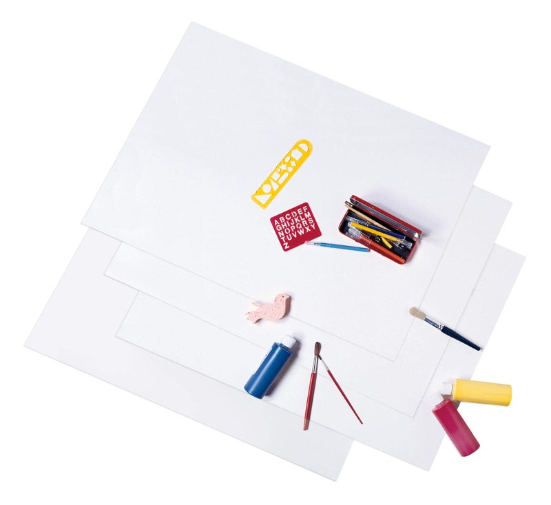 Pacon Super Value Poster Board, 22"X28", White, 50 Sheets - Image 2