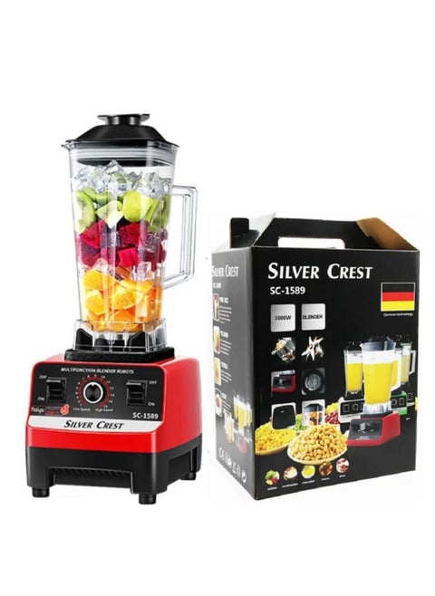 2.5L 4500W BPA Free Heavy Duty Blender Mixer Electric High Speed Juicer Food Processor Ice Smoothies Crusher Blander
