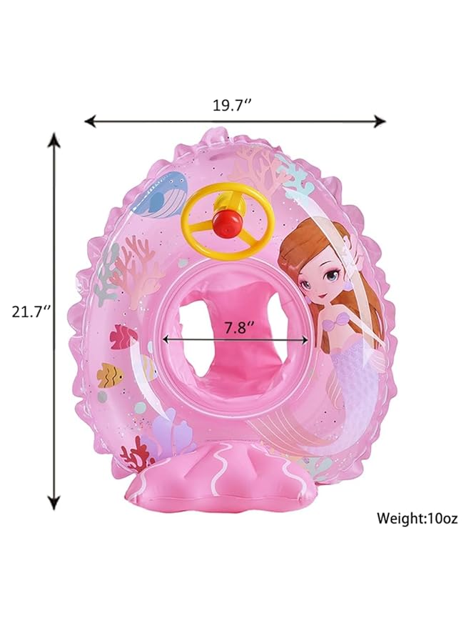 KASTWAVE Baby Swimming Float Inflatable Baby Swim Ring With Seat For Infant/Toddler Children Waist Float Ring - Image 2