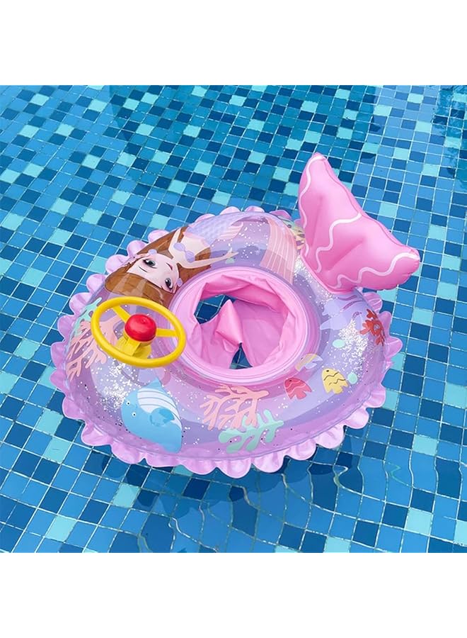 KASTWAVE Baby Swimming Float Inflatable Baby Swim Ring With Seat For Infant/Toddler Children Waist Float Ring - Image 4