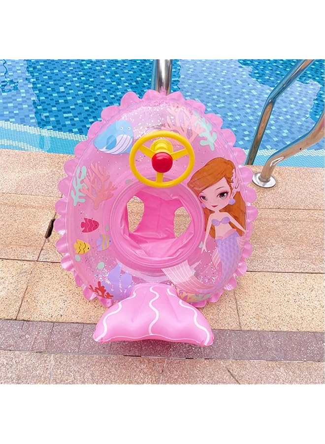 KASTWAVE Baby Swimming Float Inflatable Baby Swim Ring With Seat For Infant/Toddler Children Waist Float Ring - Image 3
