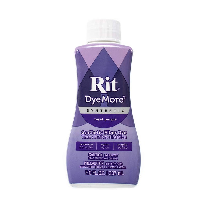 Craft County Rit DyeMore Single Bottle 7 Oz. Synthetic Liquid Fiber Dye for Clothing, DÃ©cor, and Crafts â€“ Royal Purple - Image 1