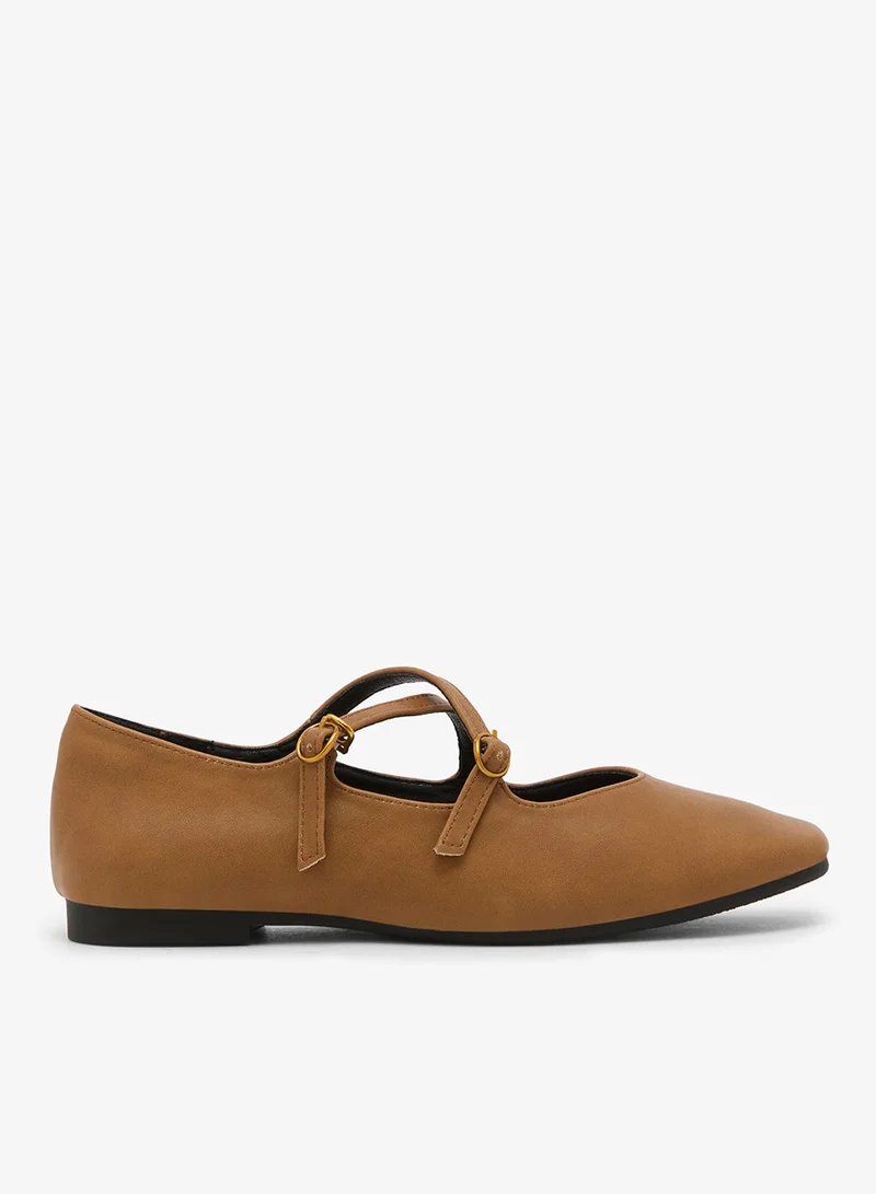 Ginger Strap Detail Mary Janes