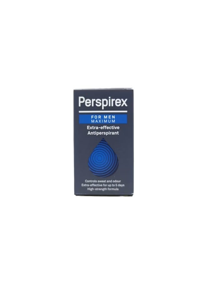 Perspirex Perspex Roll On for Men maximum 20 ml unscented - Image 2