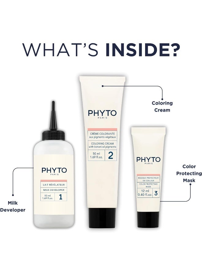 Phyto صبغة شعر طبيعية دائمة من فيتو فيتوكولور 7 أشقر مع أصباغ نباتية - Image 4