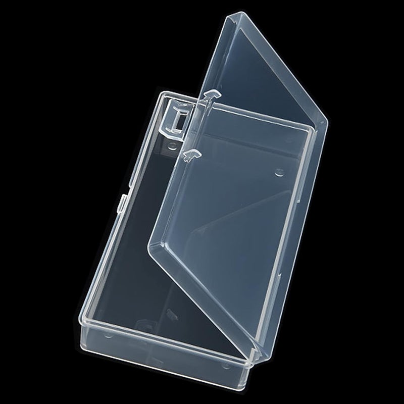 Thintinick 12 Pack Rectangular Clear Plastic Storage Containers Box with Hinged Lid for Beads and Other Small Craft Items (5.7 x 2.95 x 1.18 inch) - Image 4