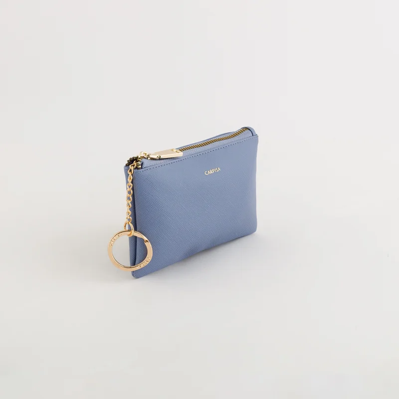 CARPISA Women's Keyring Coin Purse Loto V2 Wallet Slate