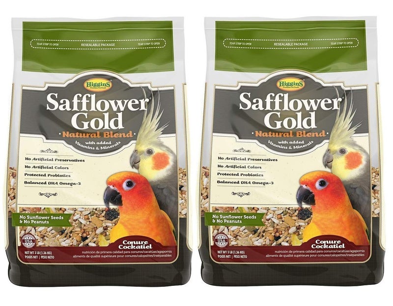 HigginS Safflower Gold Blend Conure & Cockatiel - Image 1