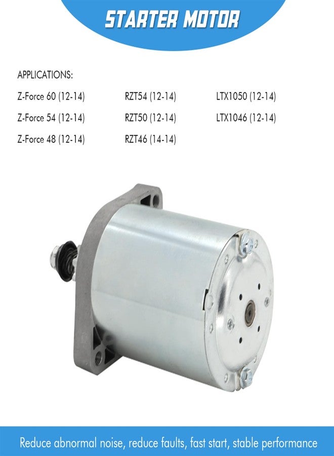 A ABIGAIL Starter Motor Compatible with/Replacement for Kawasaki Cub Cadet Mower 21163-0711, 21163-0714, 21163-0727, 21163-0743, 21163-0749, 21163-7024, 21163-7034, 21163-7035, FR691V-AS04, SAB0172, 41021086 - Image 3