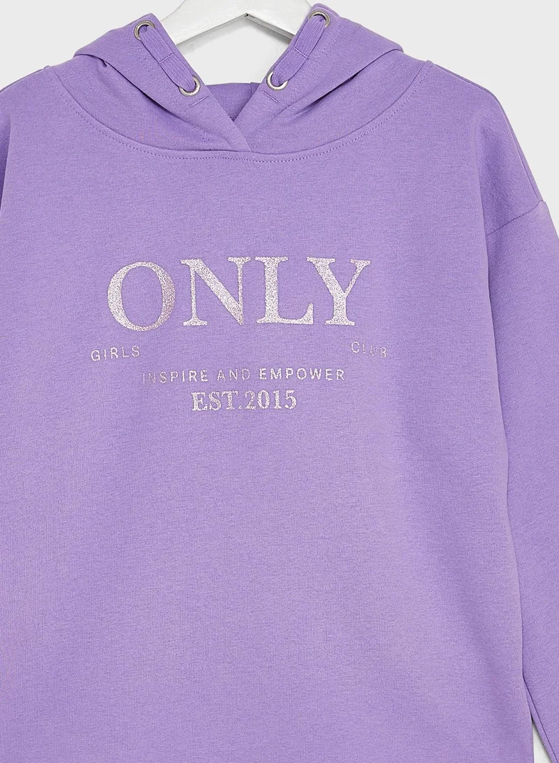 only_kids Kids Logo Hoodie
