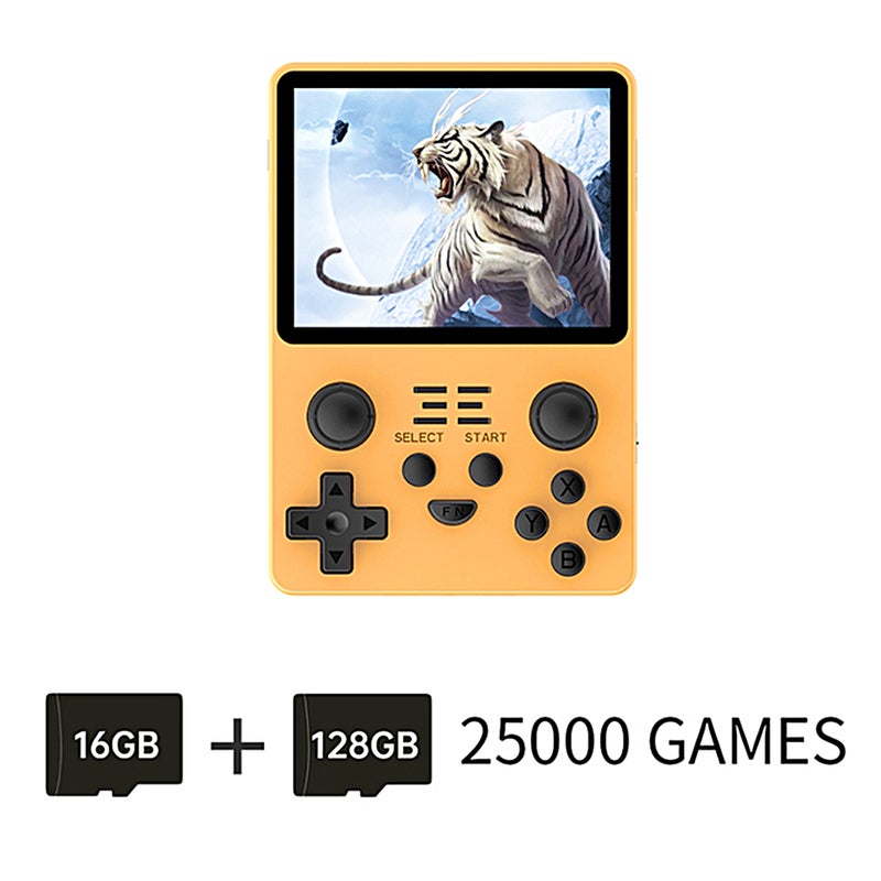 RGB 20S Handheld Game Console Retro 3.5inch Retro Gaming Built-in 2500 Games 16G+128G Support Type-C Fast Charging 2.4G/5G/Wifi Connect Data Transmission - Image 1