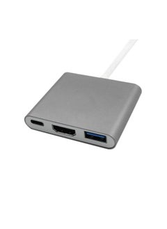 نيبمينينت موزع USB 3 في 1 فضي  - Image 2