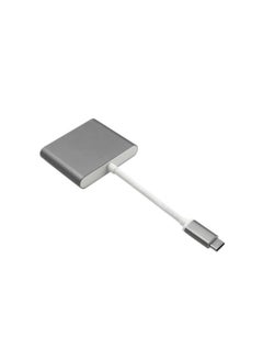 نيبمينينت موزع USB 3 في 1 فضي  - Image 3