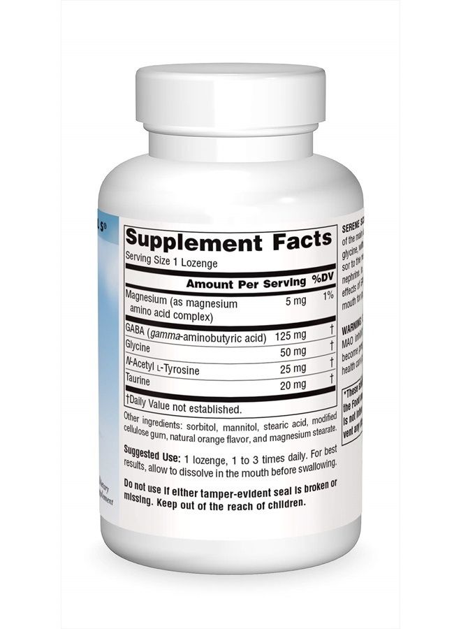 Source Naturals سايرين ساينس، جابا كالم - يدعم مزاجاً مهدئاً، بنكهة البرتقال سريعة الذوبان - 120 حبة - Image 3