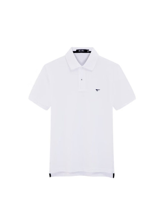 Septwolves Men's Short-sleeve T-shirt, Turn-down Collar, Cool-feeling, Antibacterial, Color-fast, Business Casual, Solid Color, Multi-color Polo - Image 2