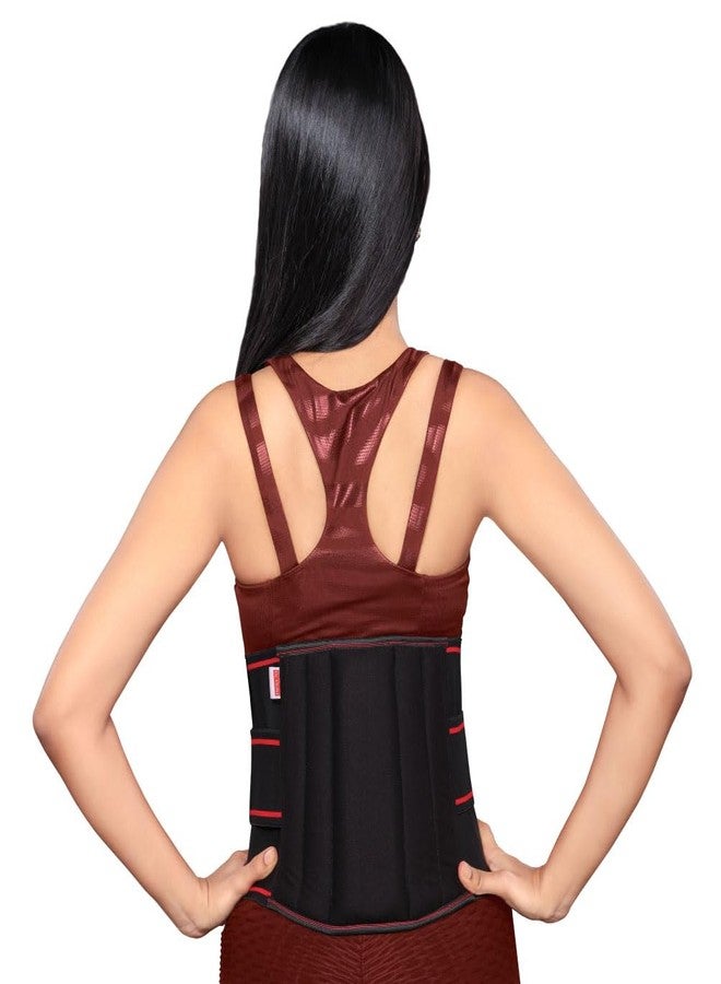 Dr.Ortho Lumbo Sacral Belt | Waist & Lower Back Support Belt | With Dual Adjustable Straps for Men & Women (One Size)