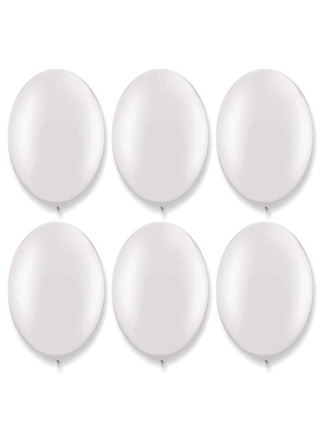 PMLAND 36 Inch Giant Jumbo Latex Balloon White (Premium Helium Quality) 6 Pcs Per Package - Image 1