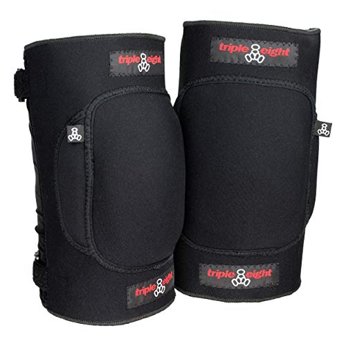 Triple Eight Undercover Snow Knee Pads for Snowboarding and Skiing, Medium , Black - Image 1