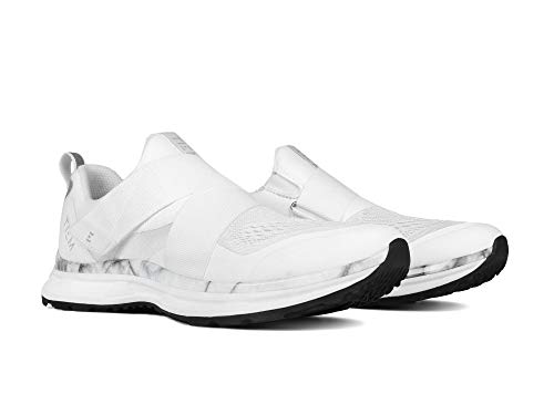 TIEM Slipstream - White Marble - Indoor Cycling Shoe, SPD Compatible (Women's Size 5.5) - Image 1