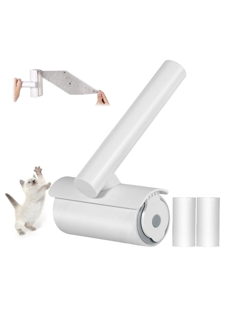 KASTWAVE Pet Sticky Lint Roller,Mega Value Set Refills for Pet Hair Removal with Detachable Handle, Reusable Pet Hair roller for Sofa Clothes Bed Furniture Carpet for Dog & Cat Hair - Image 1