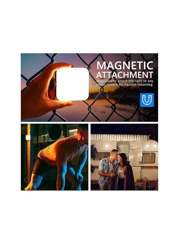 NEEWER Magnetic RGB Video Light, 360° Full Color RGB61 LED Camera Light with 3 Cold Shoe Mounts/CRI 97+/20 Scene Modes/2500K-8500K/2000mAh Rechargeable Portable Photography Selfie Light black - Image 3
