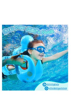 SYOSI Swim Vest Floaties for Kids, Toddler Pool Float Learn to Swim Trainer Life Jacket with Adjustable Safety Buckle and 3 Airbags, Portable Inflatable Pool Floats Swimming Ring, Loads up to 110 lb  - Image 4