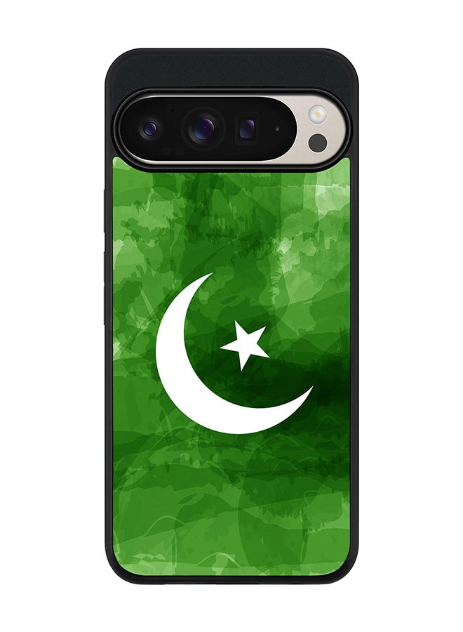 Stylizedd For Google Pixel 9 Pro XL Case,Slim fit Camera Protection, Shockproof Thin Phone cover - Crescent Green - Image 1
