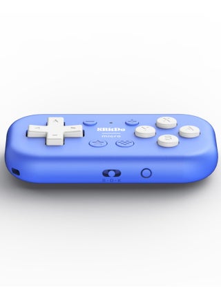 وحدة تحكم صغيرة للألعاب بتقنية البلوتوث بحجم الجيب لأجهزة Switch وAndroid وRaspberry Pi، تدعم وضع لوحة المفاتيح (أزرق) - view 3