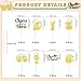 Yavxzvbw Cheers and Beers Party Decorations Beer Stick Beer Birthday Decorations Beer Party Decorations for Stock the Bar - Image 4