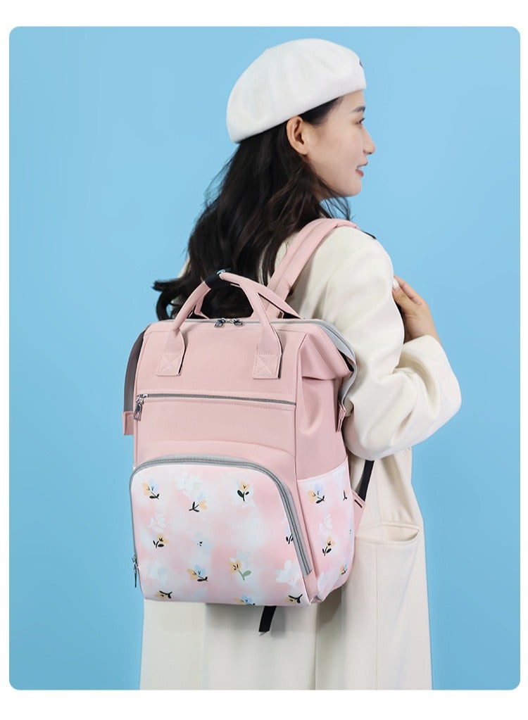 Portable Large Capacity Leisure Multifunctional Backpack, Baby Stroller Hanging Bag - Image 4