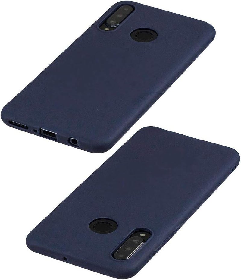 3إي غطاء TPU مرن بلاستيكي غير لامع لهاتف Huawei P30 Lite أزرق داكن - Image 2