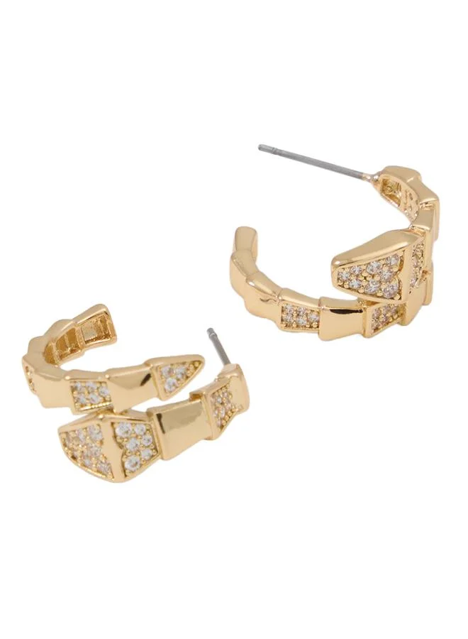Chlara Ladies Gold Earring