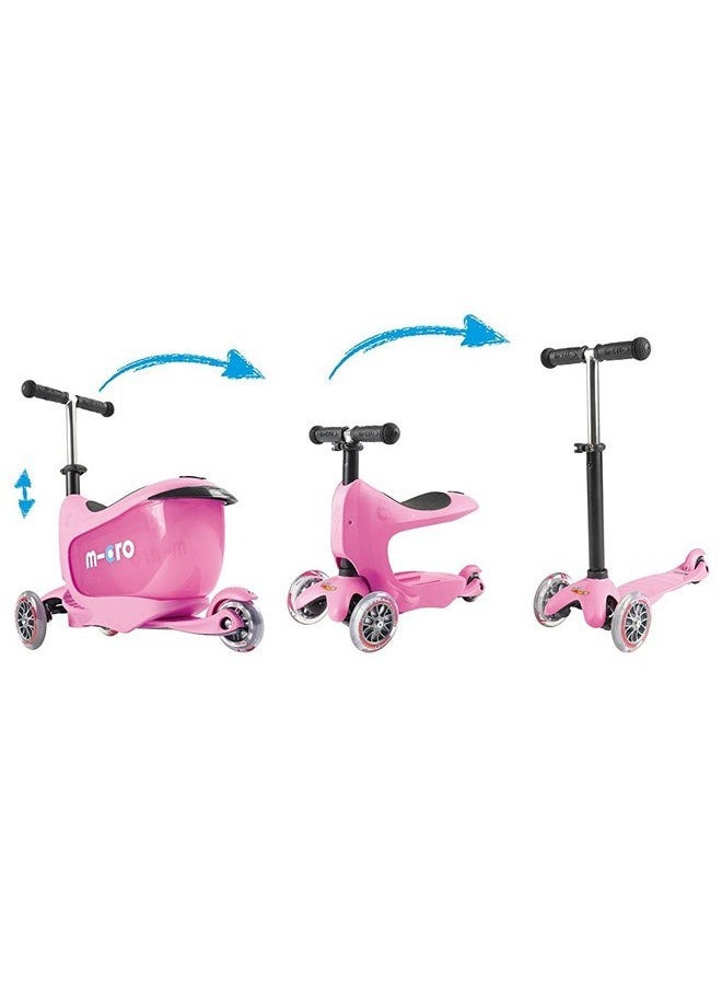Micro Scooters |Mini 2 Go Classic | Lightweight | Storage Box|Boys & Girls | 1-5 years | Pink | Scooters | Scooter for Boys | Scooter for Kids | Kids Scooter | Outdoor Scooter| Ride on Scooter | Scooter for Girls - Image 3