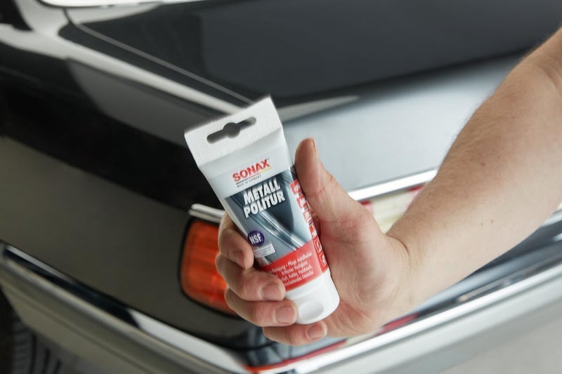 SONAX Metal Polish – High-Performance Cleaner and Polisher for Chrome, Stainless Steel, Aluminum, Copper, and Brass - Image 4