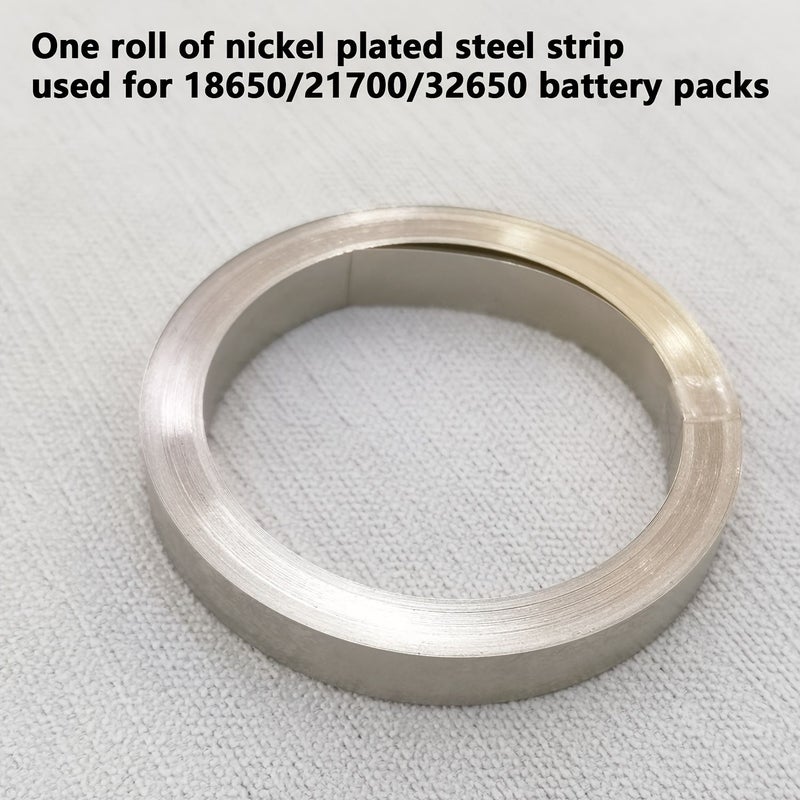 Nickel Strip 0.15mm Thick 6mm Wide 11 Meters Long For 18650 21700 32650 Battery Pack Spot Welding - Image 1