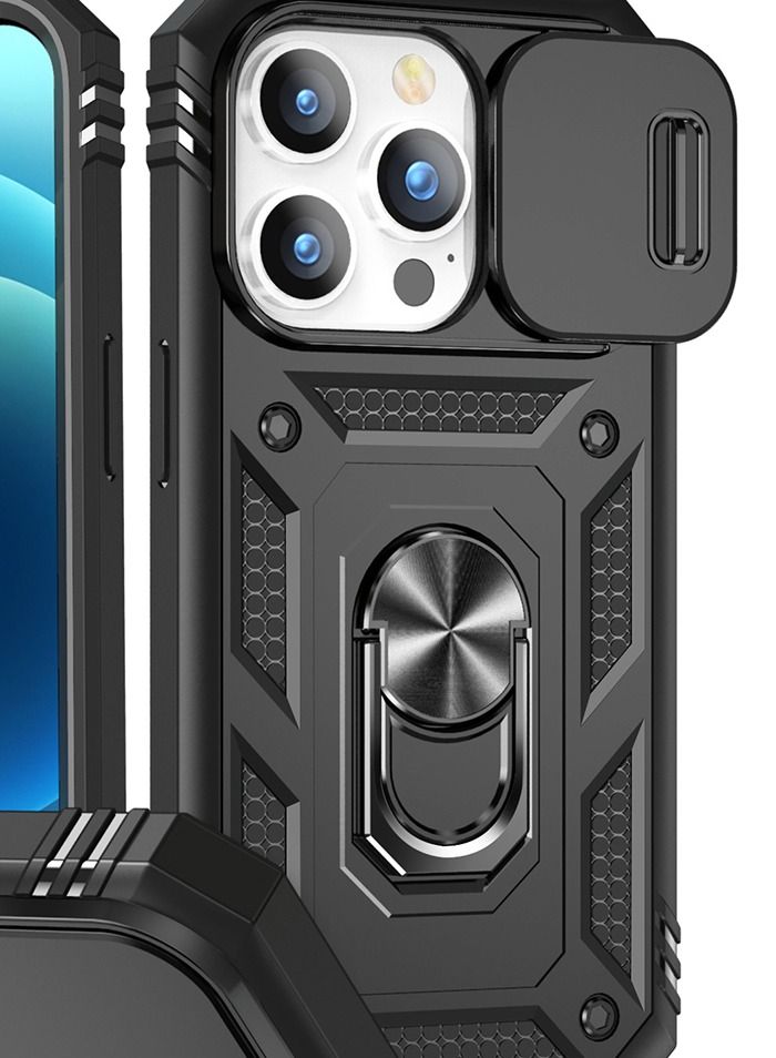 Loquat Suitable For Iphone Ring Holder Push Window Phone Case - Image 2