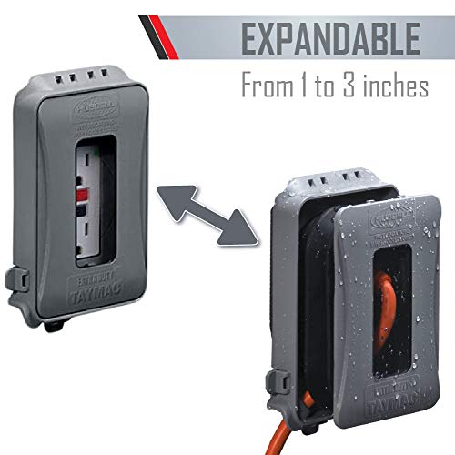 TAYMAC ML500 Single-Gang Mount 16-in-1 Flat Nonmetallic Weatherproof Vertical/Horizontal, 1-Pack, Gray - Image 4